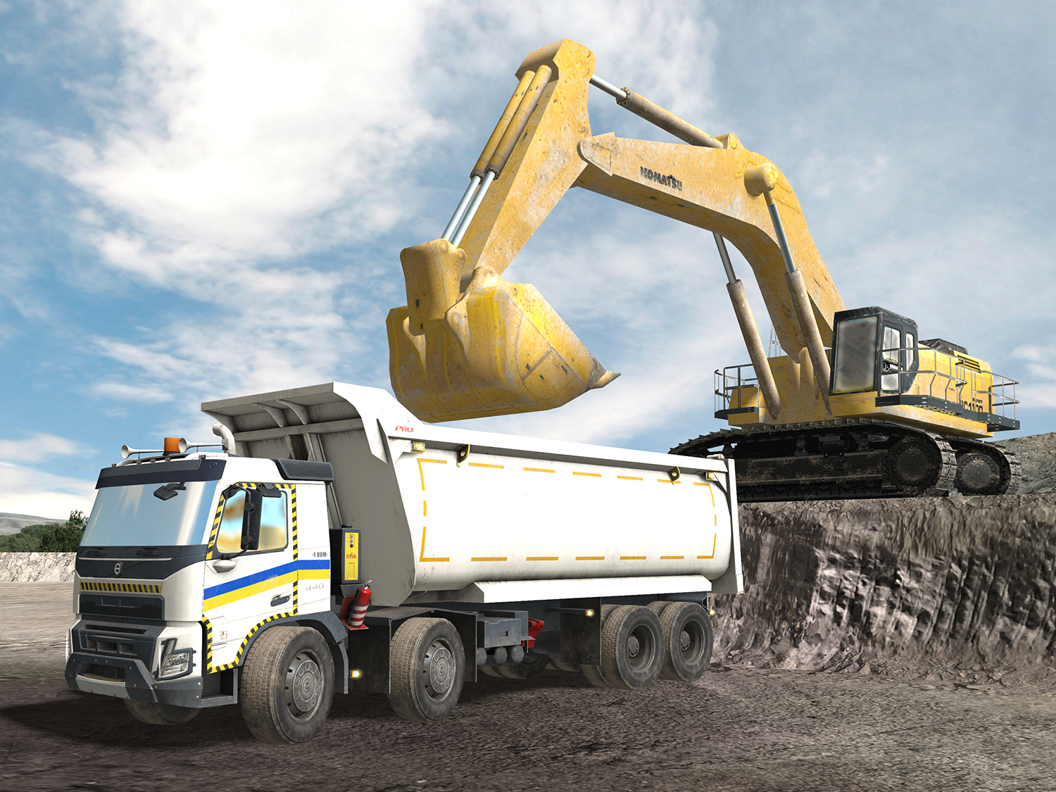 Volvo FMX 440 Loading Training