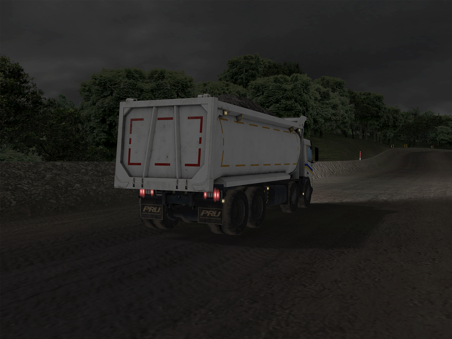 Volvo FMX 440 Night Operating Training