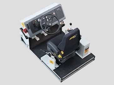Training Simulator Module for Cat (Bucyrus) MT4400 DC, MT4400 AC Haul Trucks (Overhead view)