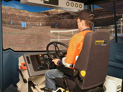 Training Simulator Module for Cat (Bucyrus) MT4400 DC, MT4400 AC Haul Trucks