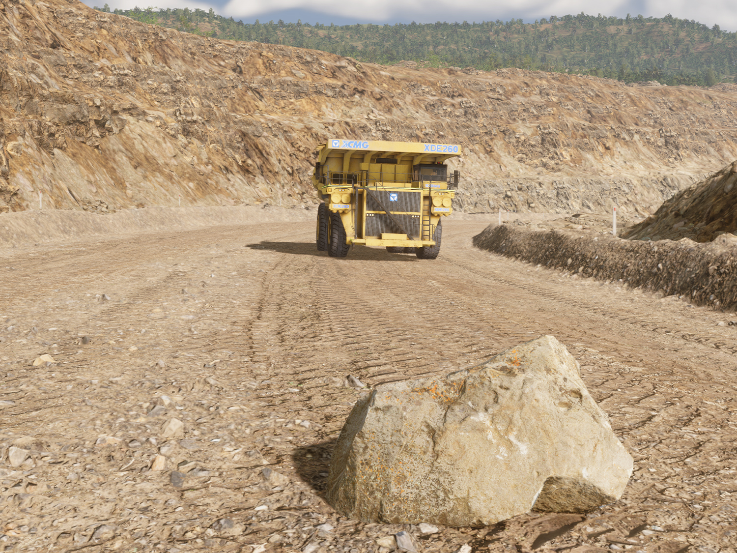 XCMG XDE260 Haul Truck Safe Operating Procedure Training