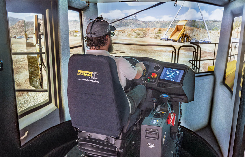Simulator for XCMG XDE260 Haul Truck