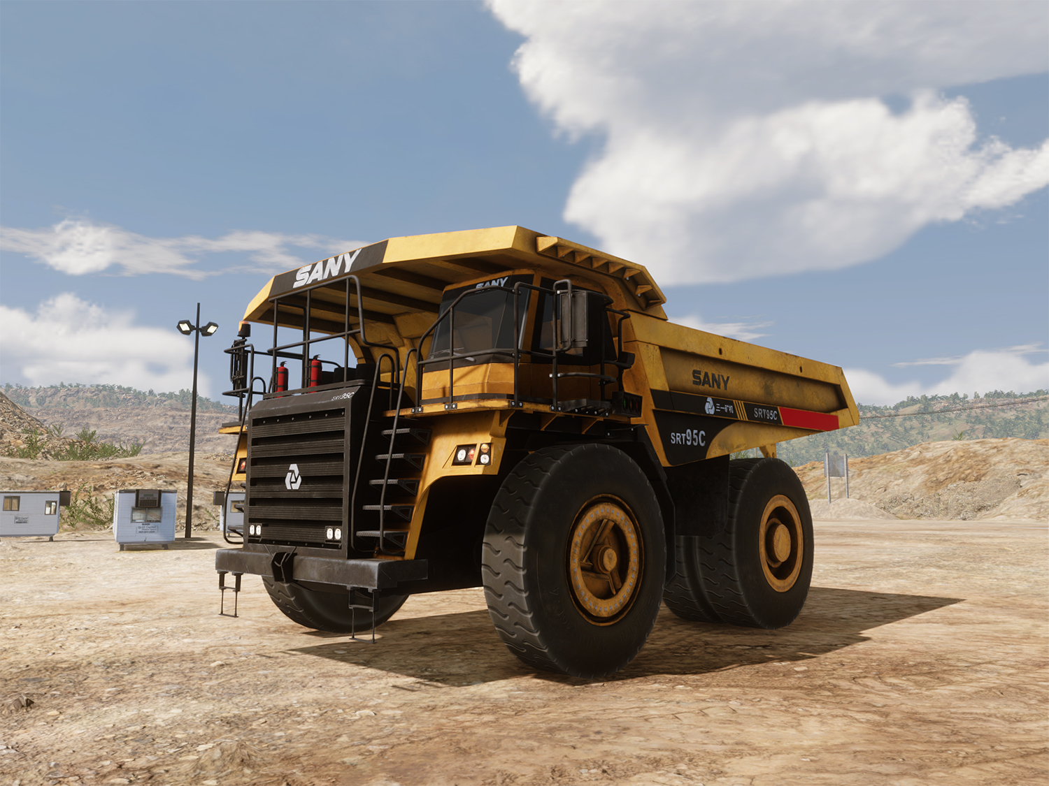 SANY SRT95C Haul Truck Hero