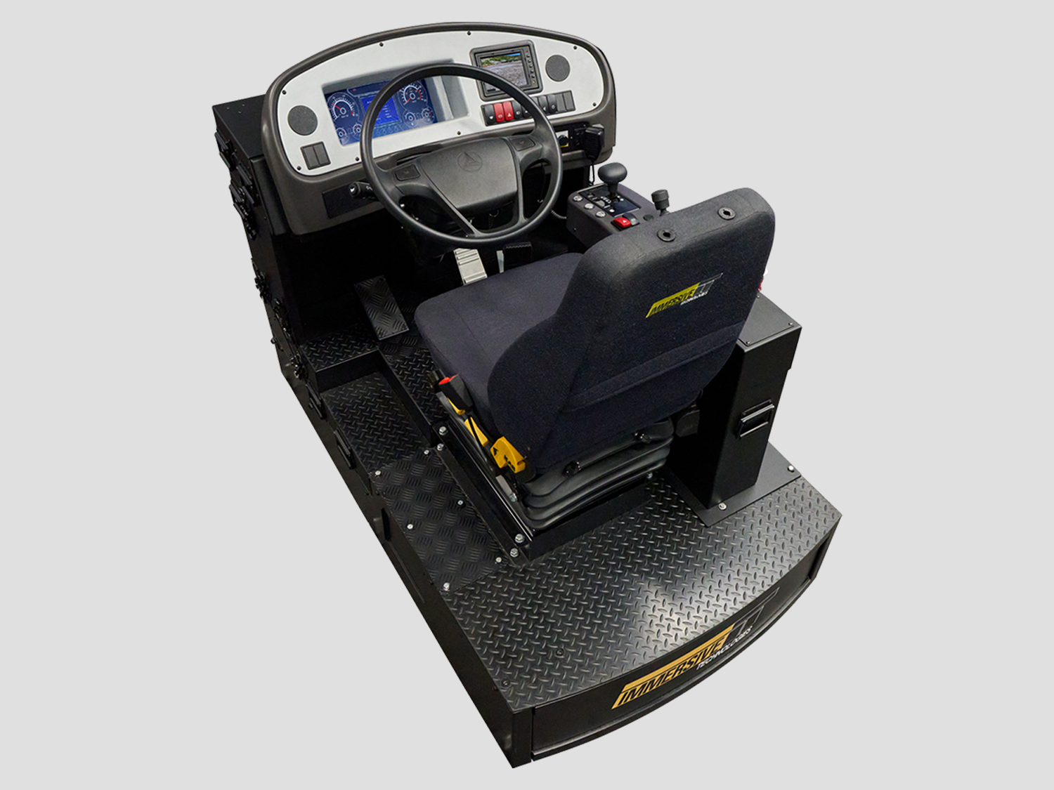 SANY SRT95C Haul Truck Training Simulator Module (Overhead view)