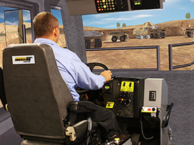 Komatsu 730E, 830E, 930E Haul Truck Training Simulator Module