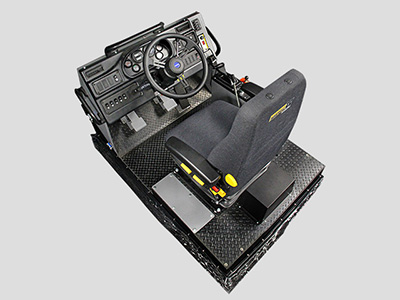 Komatsu 930E-4, 830E-AC Haul Truck Training Simulator Module (Overhead view)