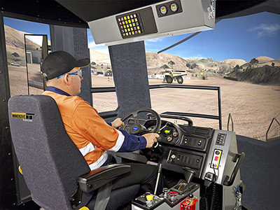Komatsu 930E-4, 830E-AC Haul Truck Training Simulator Module on PRO3