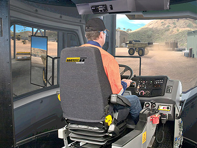 Training Simulator Module for Cat 769D, 773D, 777D Haul Trucks on PRO3