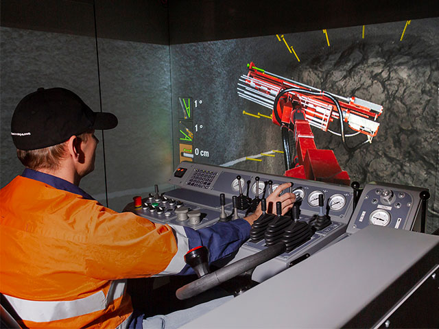 Sandvik DS311 Bolter Training Simulator Module