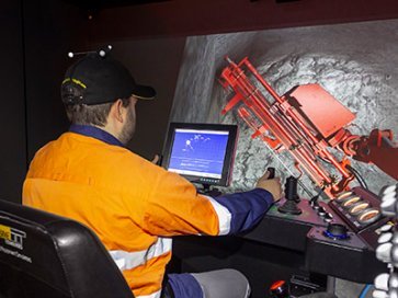 Sandvik DS411-C Bolter Training Simulator Module