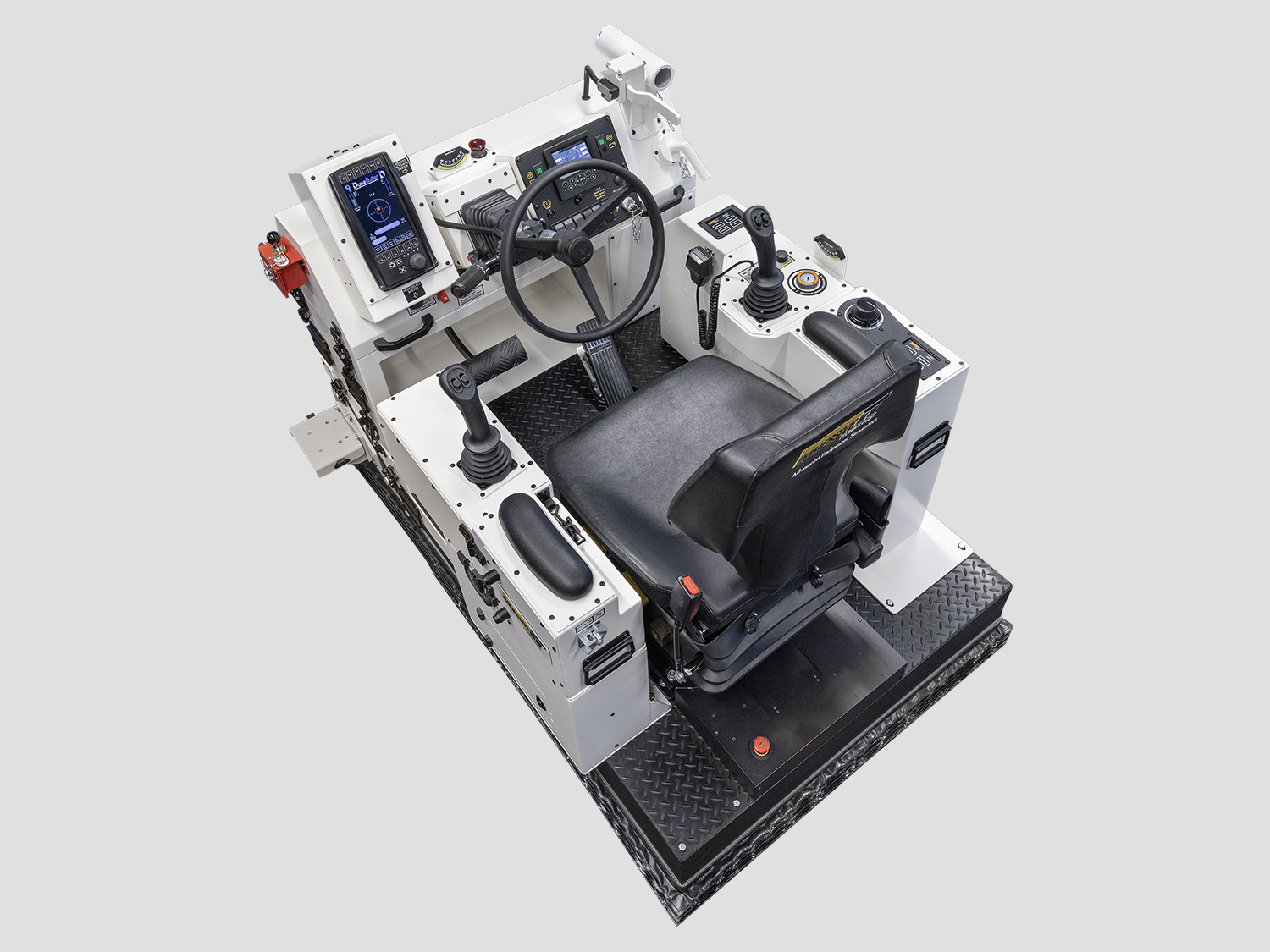 DynaBolter V2.0 Underground Bolter Training Simulator Module (Overhead view)