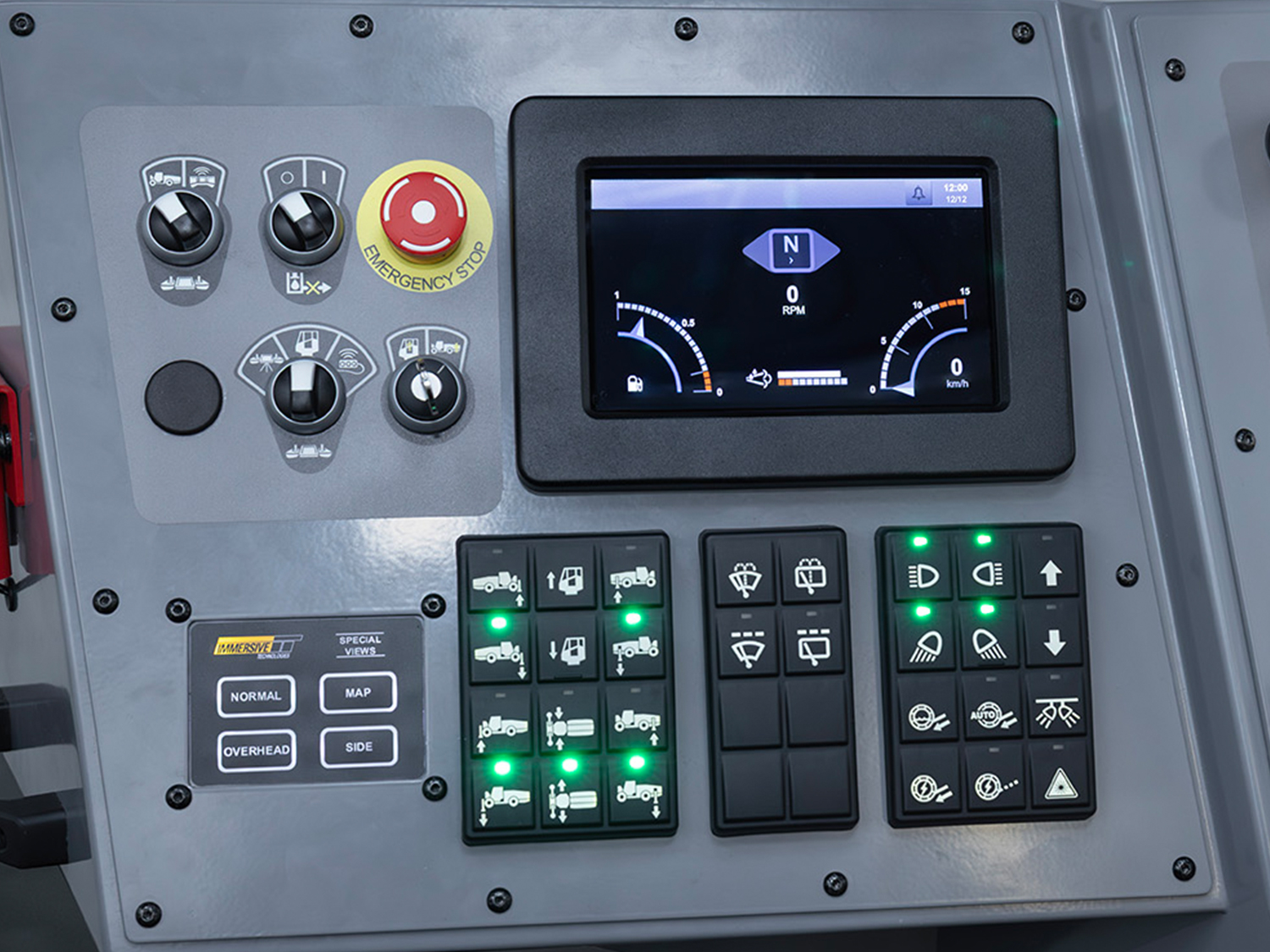 Sandvik DS422i Cable Bolter - Drilling and Bolting controls