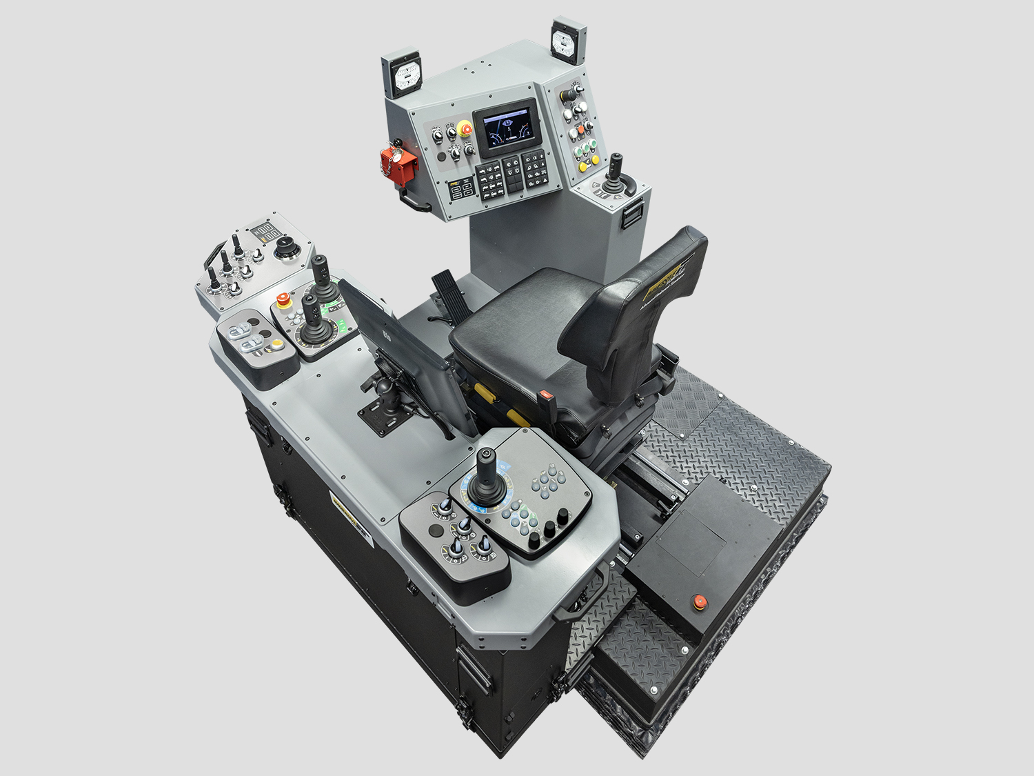 Sandvik DS422i Cable Bolter Training Simulator Module (Overhead view)