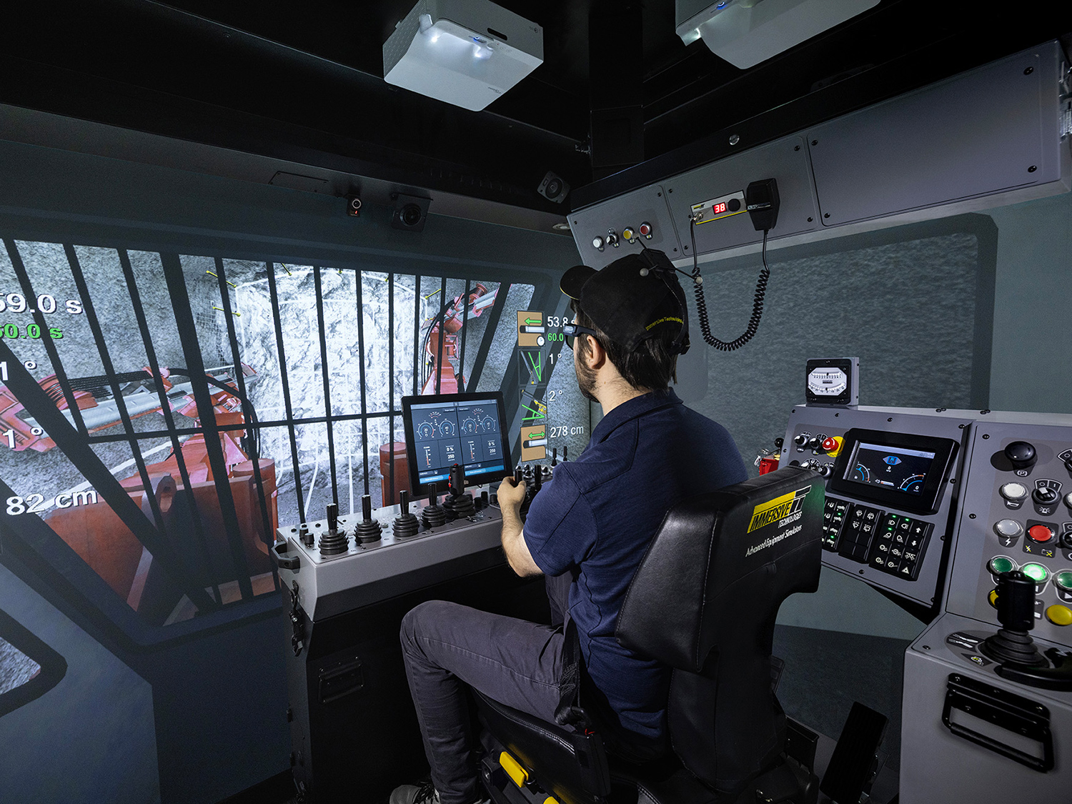 Sandvik DD422i (Dual Control) Jumbo Drill Training Simulator Module