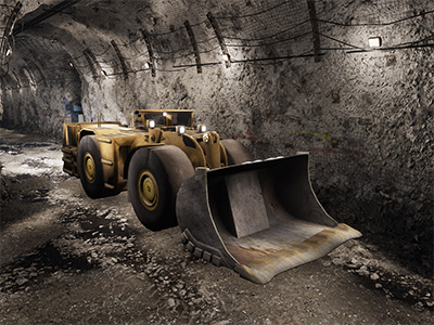 Cat R2900G Driving Training