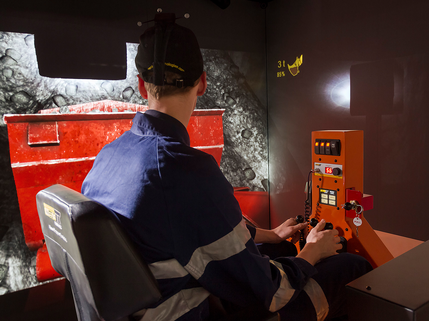 Sandvik LH203 Underground Loader Training Simulator Module on IM360
