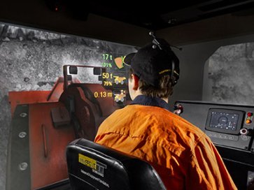 Sandvik LH517i Underground Loader Training Simulator Module on IM360