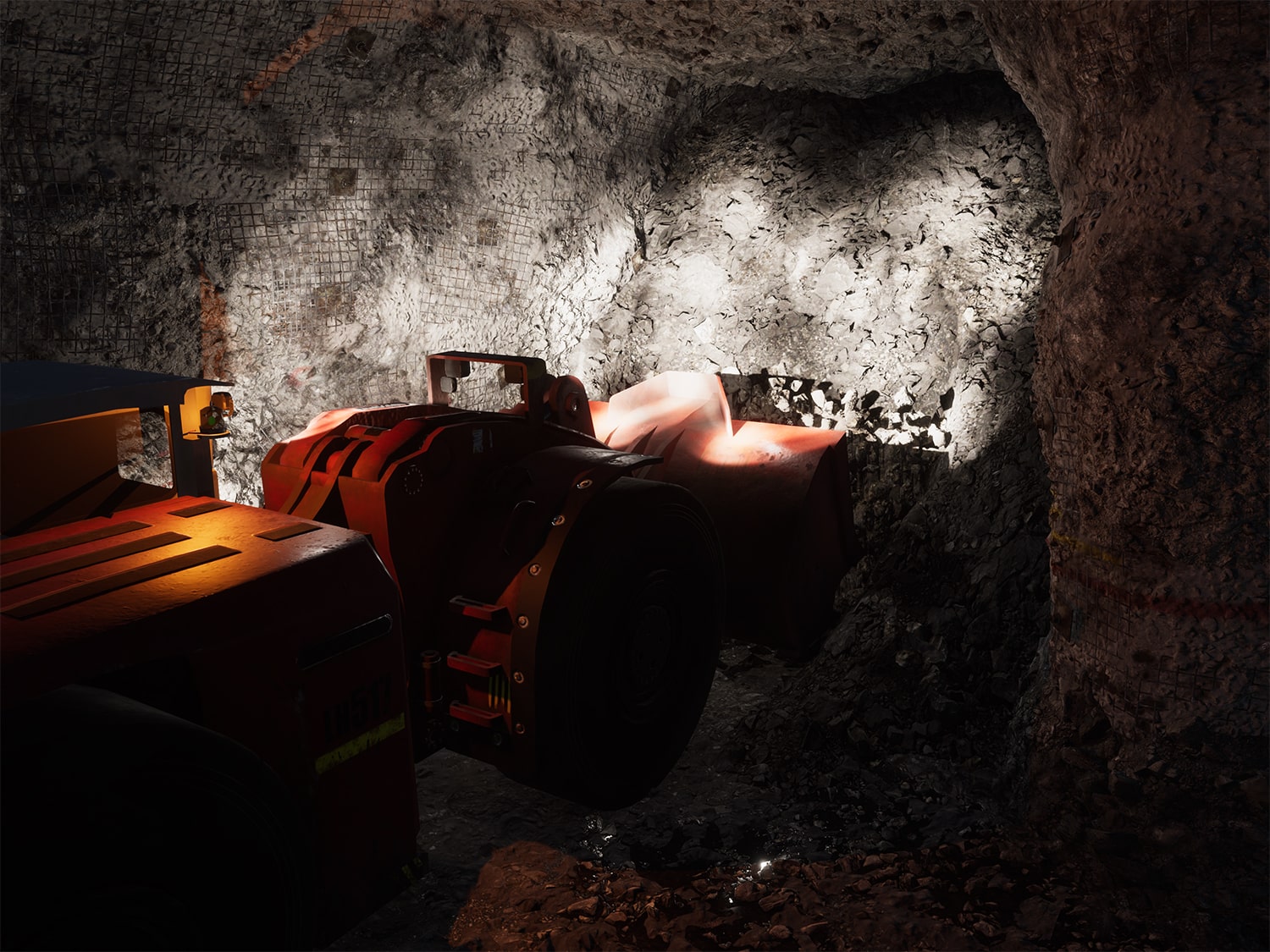 Sandvik LH517i Digging Training