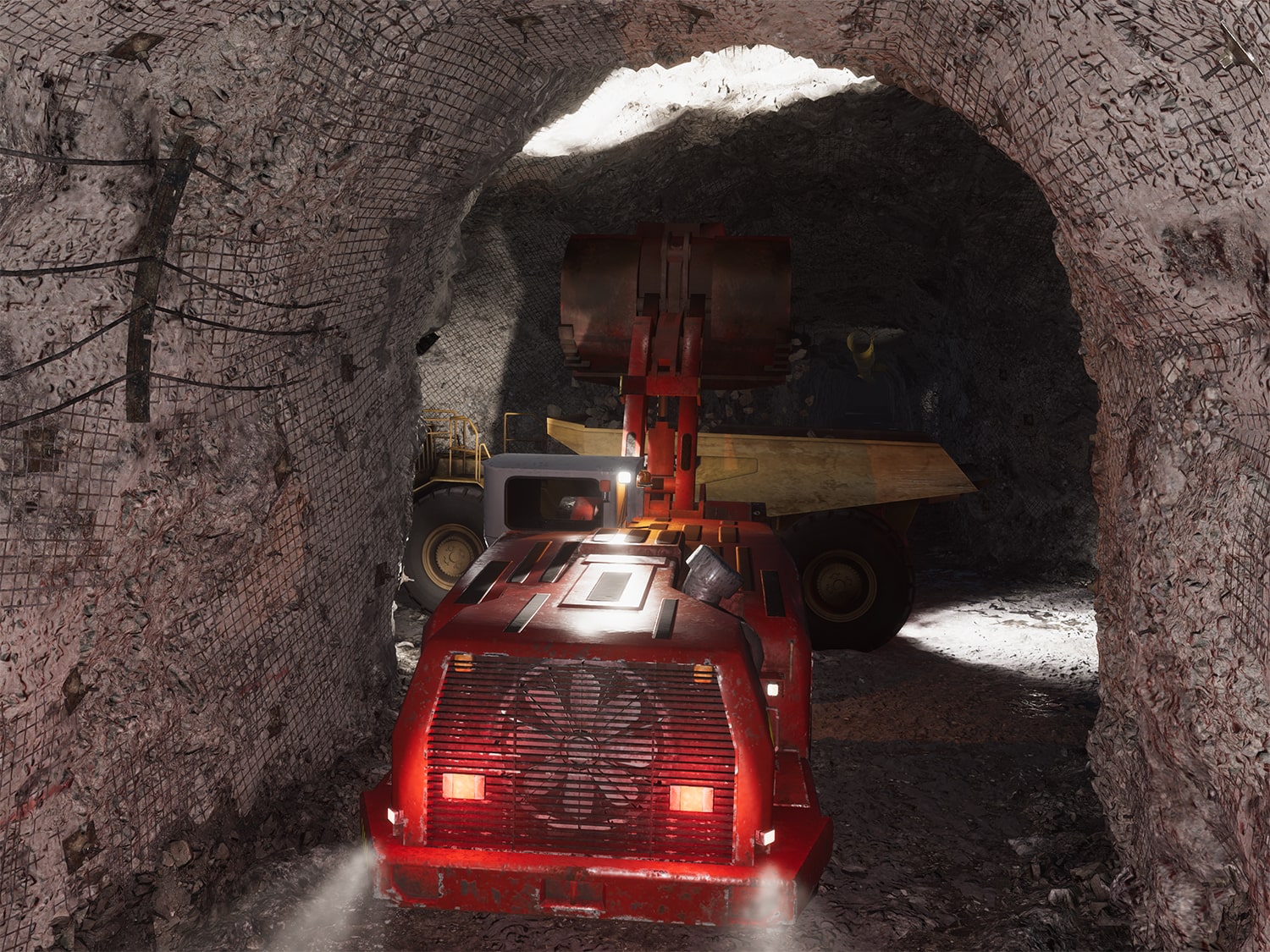 Sandvik LH517i Dumping Training