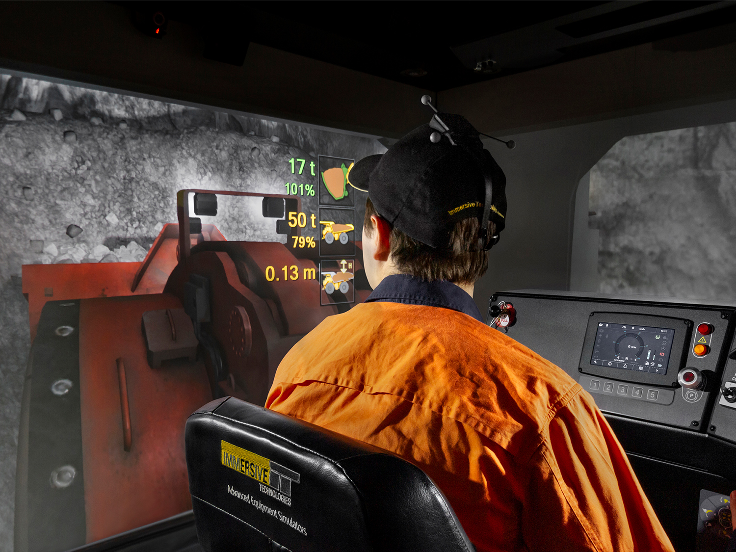 Sandvik LH517i Underground Loader Training Simulator Module on IM360