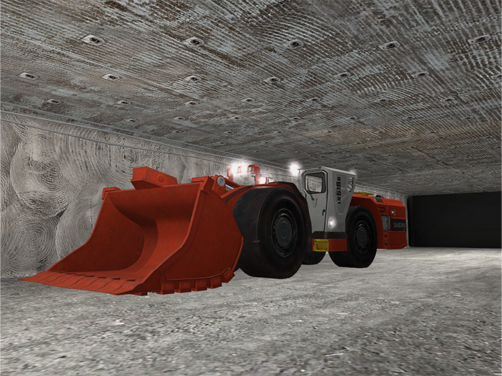 Sandvik LH518B Hero View