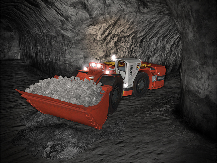 Sandvik LH518B Full Tramming Training