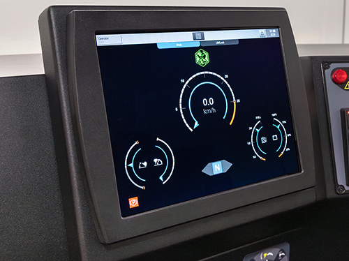 Sandvik LH518B - new 12-inch touchscreen operator monitor