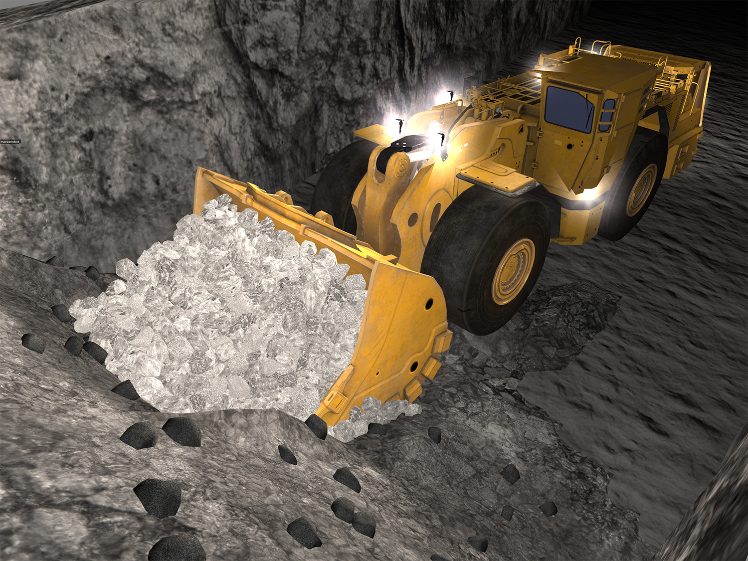 Cat R2900 XE Digging Training