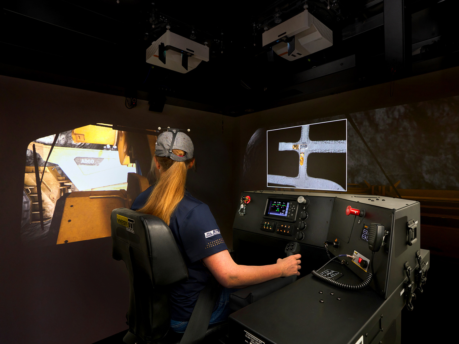 Training Simulator Module for Cat R2900 XE Underground Loaders