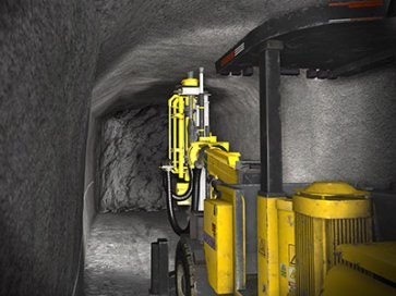 Epiroc ME7 C Longhole Production Drill Rig Drilling Training
