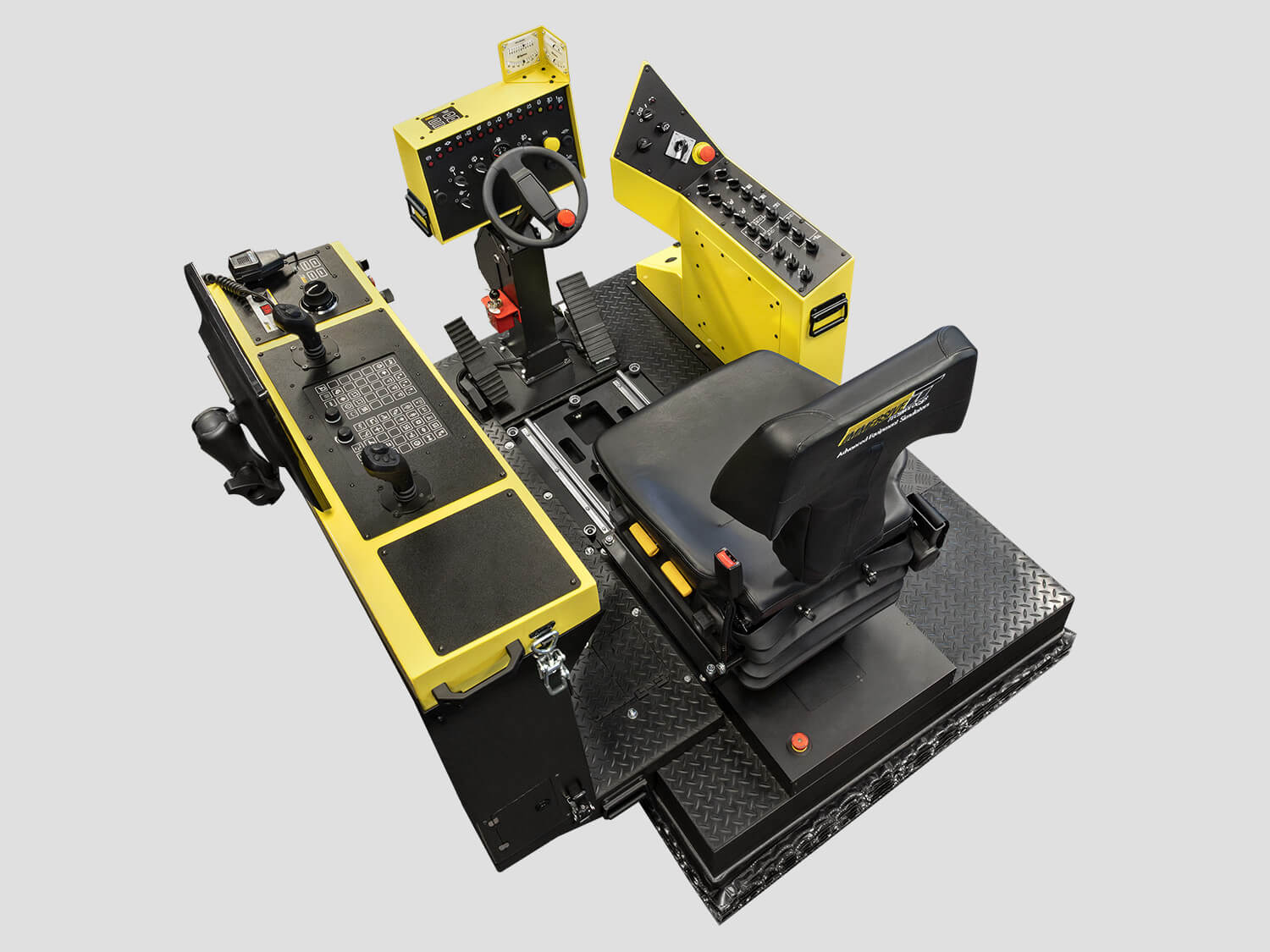 Epiroc Simba E7 C, M4 C (RCS 5) Longhole Drill Training Simulator Module (Overhead view)