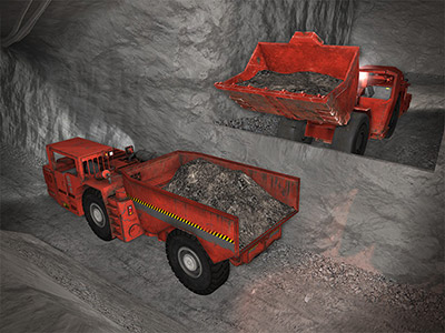 Sandvik TH315 Underground Truck