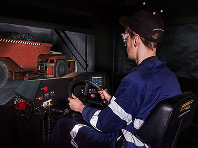 Sandvik TH663 Underground Truck Training Simulator Module on IM360