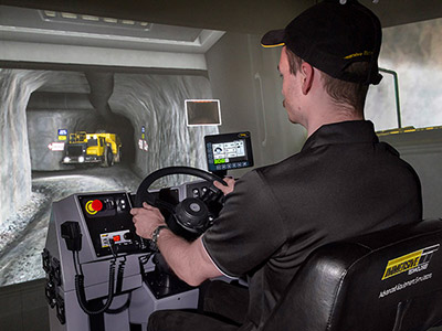Epiroc (Atlas Copco) MT65 Underground Truck Training Simulator Module