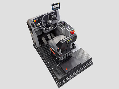 Epiroc (Atlas Copco) MT65 Training Simulator Module (Overhead view)