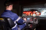 Simulator for Sandvik Underground Truck TH545i