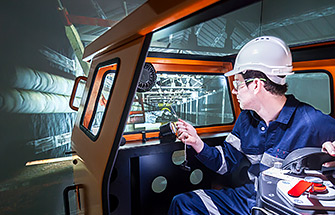 Simulator for Underground Locomotive