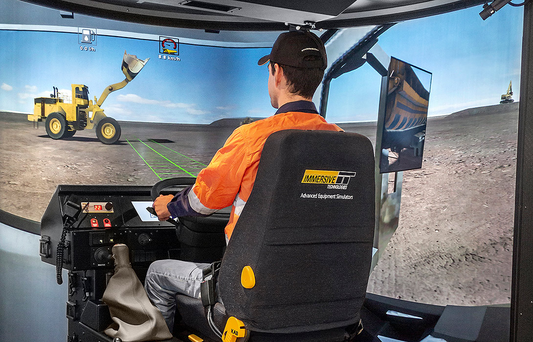 Simulator for Volvo FH16 550C On-Road Truck