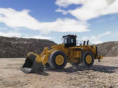 Cat 994H Hero Side VIew