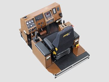 Training Simulator Module for Cat 994D Wheel Loader (Overhead view)