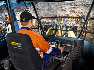 Training Simulator Module for Cat 994K Wheel Loader