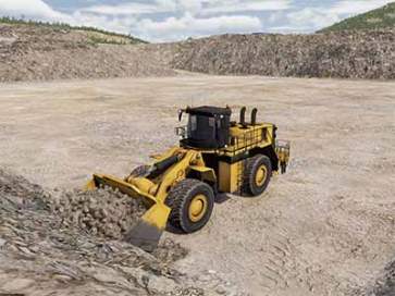 Cat 992 Digging Training