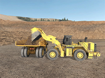 Cat 992 Dumping Training