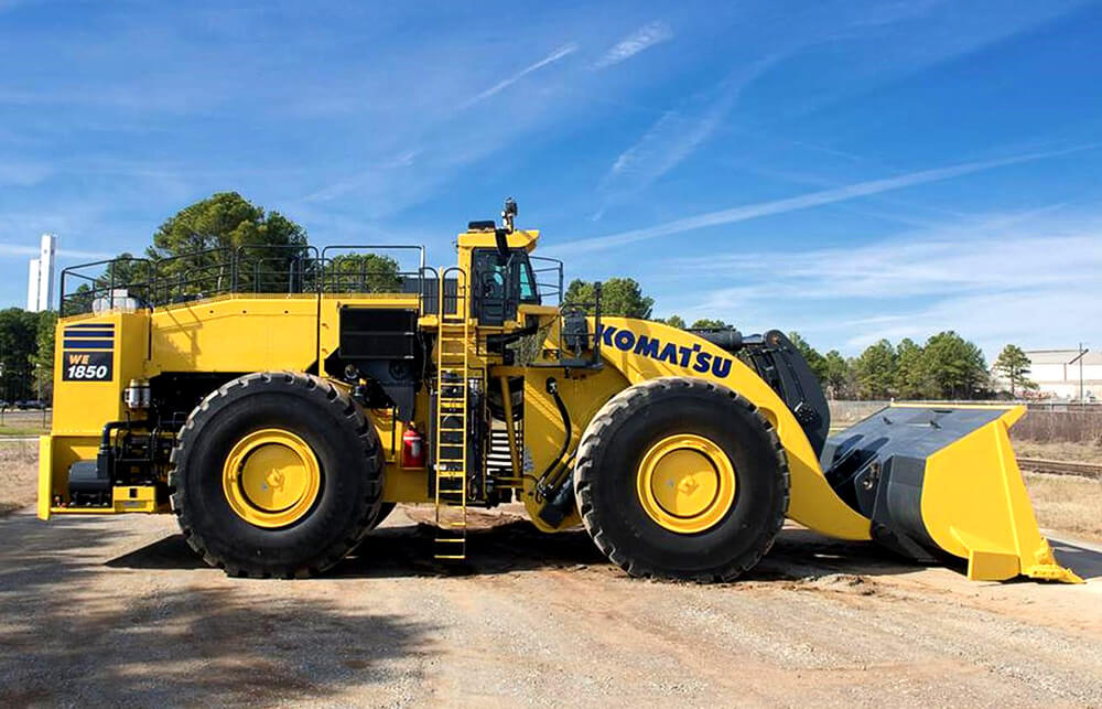 Simulator for Komatsu WE1850-3 Wheel Loader