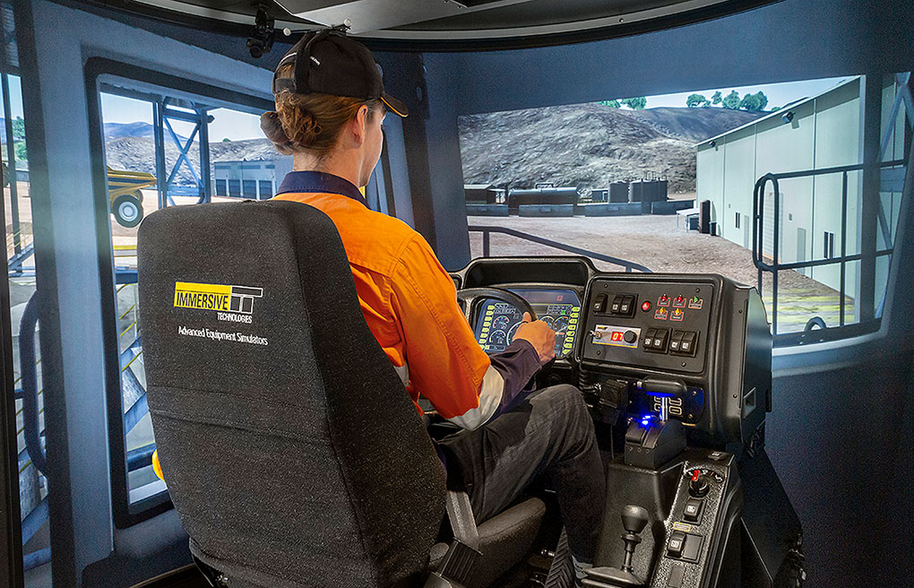 Simulator for Belaz 75131 Haul Truck