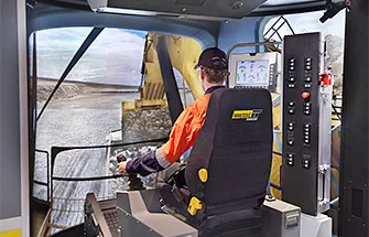 Simulator for Cat® 6040 Shovel, 6060 Shovel/Excavator