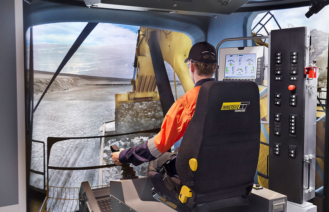 Simulator for Cat&reg; 6040 Shovel, 6060 Shovel/Excavator