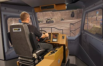 Simulator for Cat® 785B, 789B, 793B VIMS Haul Trucks