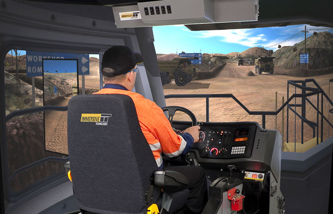 Simulator for Cat® 785C, 789C, 793C, 785D, 789D, 793D, 797 VIMS Haul Trucks (optional Cat® Detect)
