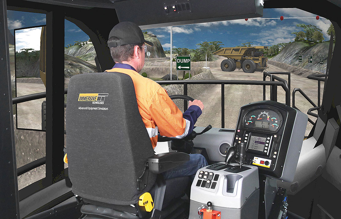 Simulator for Cat® 793F, 797F Haul Trucks